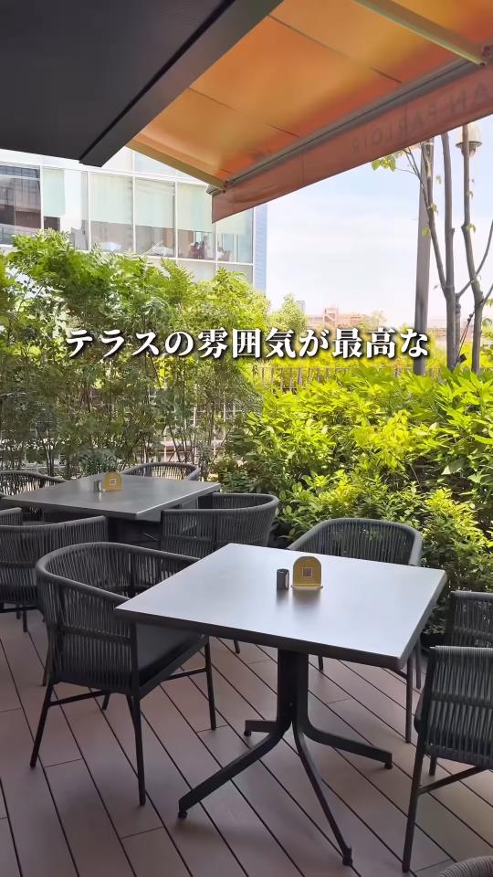 テラス席