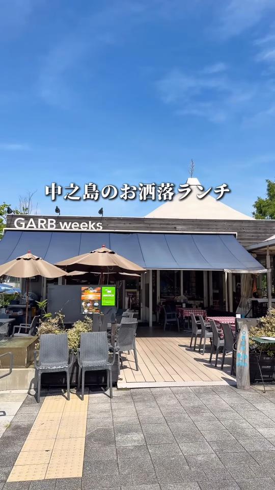 中之島公園のお店の外観